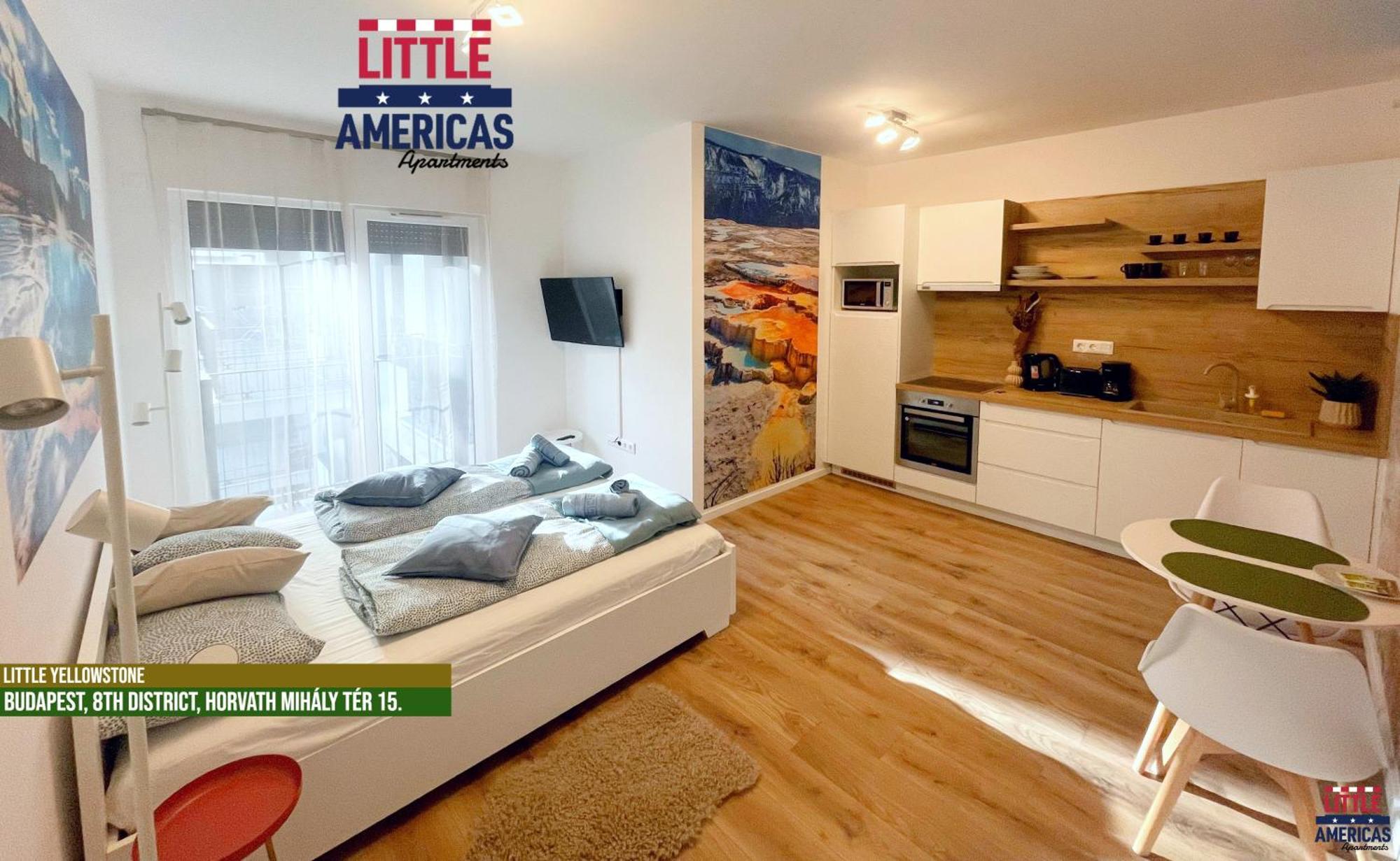 Little Americas National Parks Apartments Budapeste Exterior foto